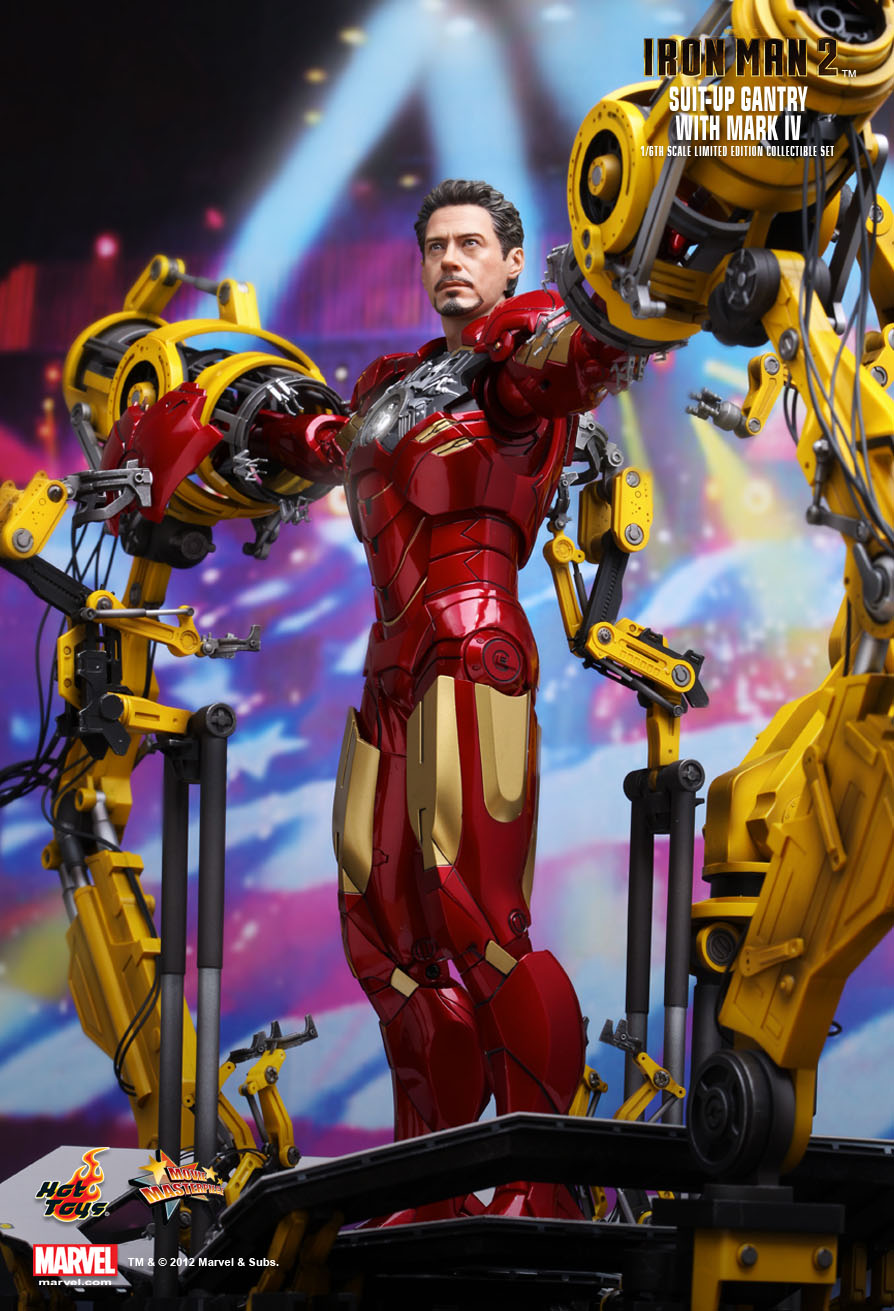 Hot Toys : Iron Man 2 - Suit-Up Gantry 