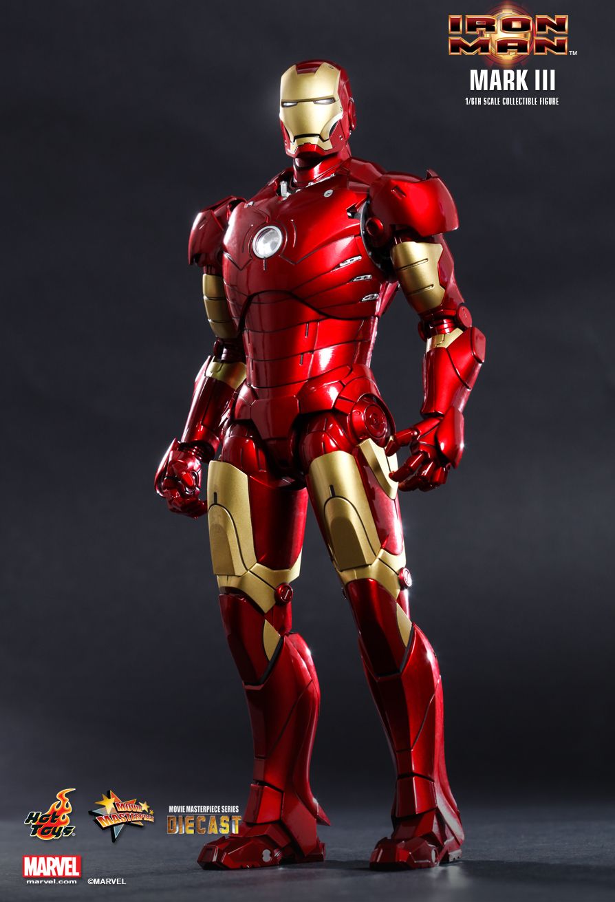 Hot Toys : Iron Man - Mark III 1/6th 