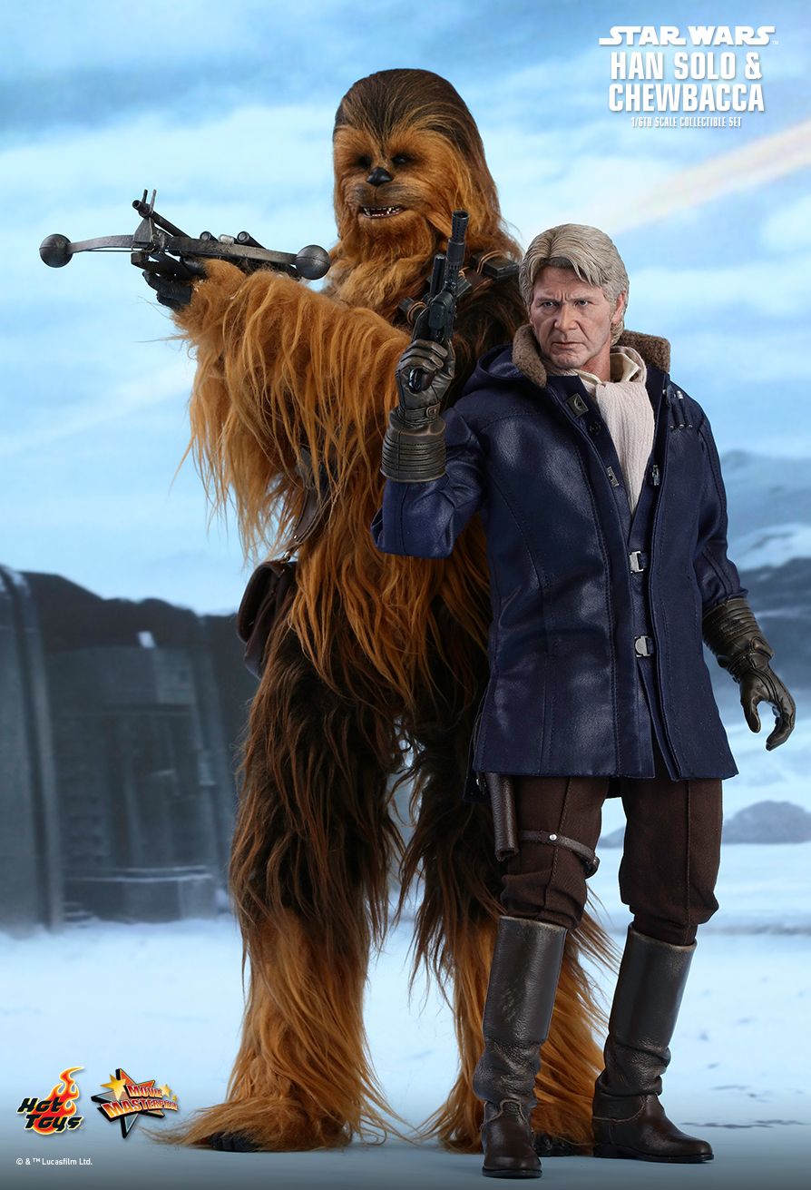 Force Awakens - Han Solo and Chewbacca 