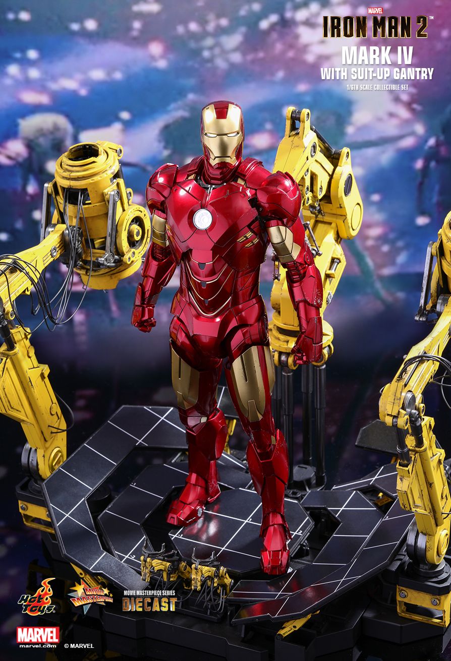Hot Toys : Iron Man 2 - Mark IV with 