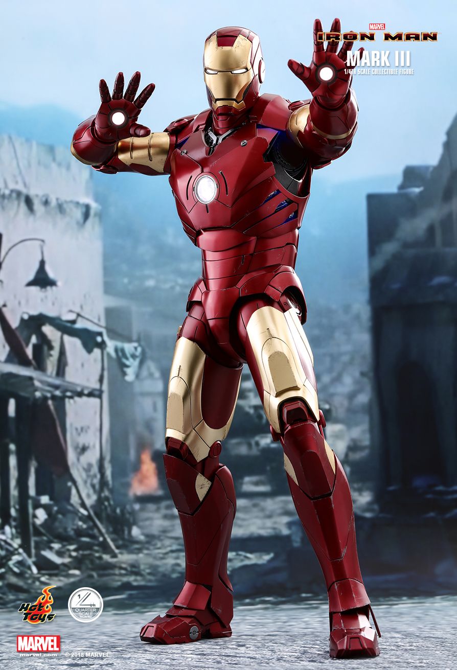 Hot Toys : Iron Man - Mark III 1/4th 