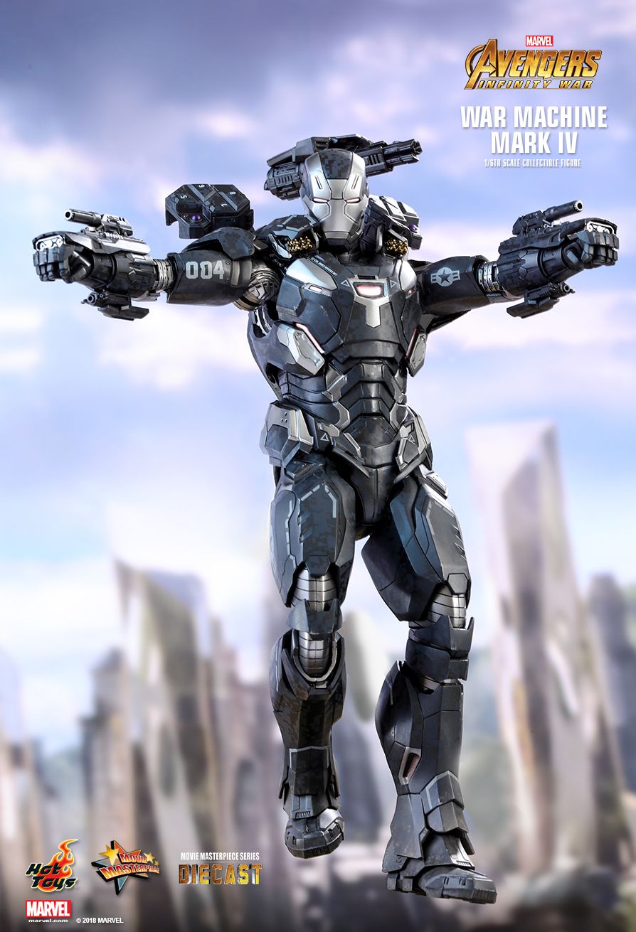 avengers war machine action figure