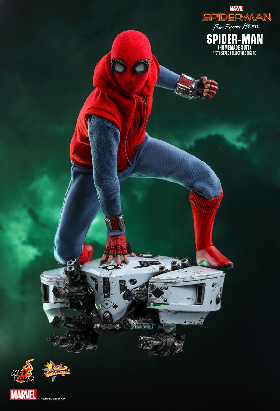 spider man homemade suit hot toys